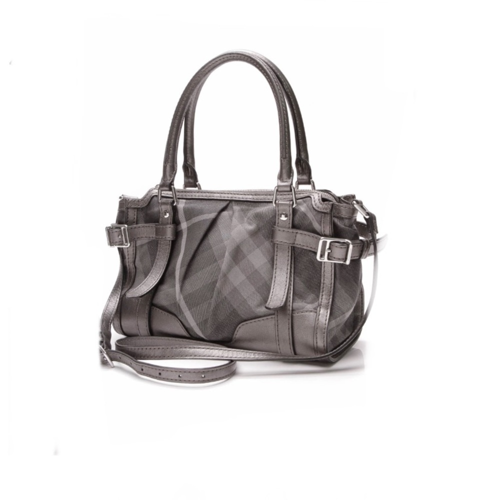 Burberry 
Pilgrim Satchel Bag - Shimmer Check